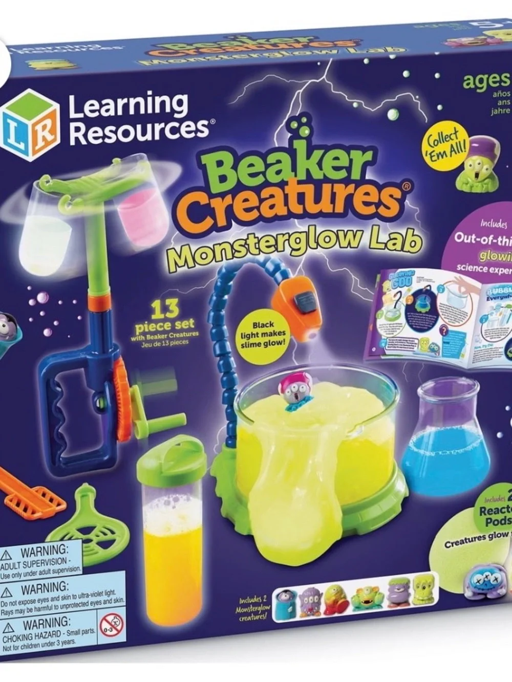 Beaker Creatures MonsterGlow Lab -014